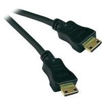 HDMI Cable [1x HDMI plug C mini - 1x HDMI plug C mini] 3 m Black EFB Elektronik