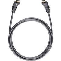 HDMI Cable [1x HDMI plug - 1x HDMI plug] 2.20 m Grey Oehlbach