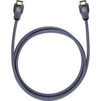 HDMI Cable [1x HDMI plug - 1x HDMI plug] 1.20 m Grey Oehlbach