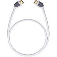 HDMI Cable [1x HDMI plug - 1x HDMI plug] 7.50 m White Oehlbach