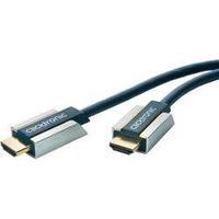 HDMI Cable [1x HDMI plug - 1x HDMI plug] 0.50 m Blue clicktronic