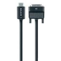 HDMI / DVI Cable [1x HDMI plug - 1x DVI plug 25-pin] 1.80 m Black Belkin