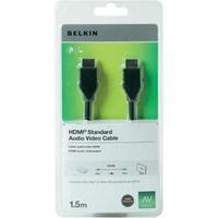 hdmi cable 1x hdmi plug 1x hdmi plug 150 m black belkin