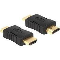 HDMI Adapter [1x HDMI plug - 1x HDMI plug] Black gold plated connectors
