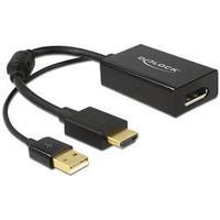 HDMI / DisplayPort Adapter [1x HDMI plug - 1x DisplayPort socket] Black