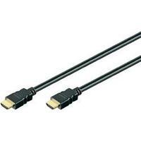 HDMI Cable [1x HDMI plug - 1x HDMI plug] 3 m Black Goobay