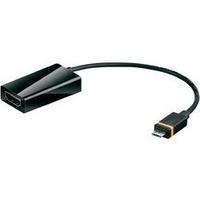 HDMI Adapter [1x SlimPort - 1x HDMI socket] Black Goobay