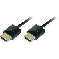 HDMI Cable [1x HDMI plug - 1x HDMI plug] 3 m Black LogiLink