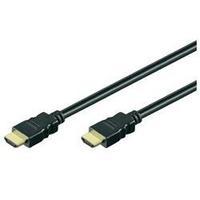 HDMI Cable [1x HDMI plug - 1x HDMI plug] 3 m Black Manhattan