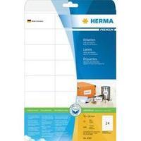 Herma 4360 Labels (A4) 70 x 36 mm Paper White 600 pc(s) Permanent All-purpose labels, Address labels Inkjet, Laser, Copi