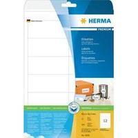 Herma 5056 Labels (A4) 97 x 42.3 mm Paper White 300 pc(s) Permanent All-purpose labels, Franking labels Inkjet, Laser, C