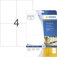 herma 10909 labels a4 105 x 148 mm paper white 100 pcs permanent adhes ...