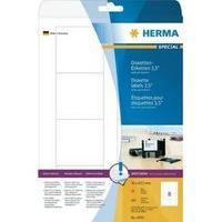 Herma 4355 Labels (A4) 70 x 67.7 mm Paper White 200 pc(s) Permanent Floppy disk labels Inkjet, Laser, Copier