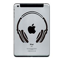 Headset Design Protector Sticker for iPad mini 3, iPad mini 2, iPad mini