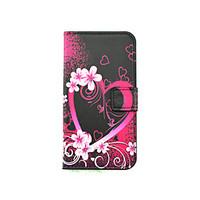 Heart Pattern PU Leather Full Body Case with Stand and Card Slot for LG K10/K8