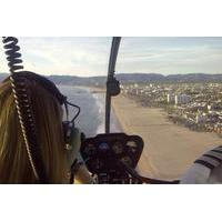 helicopter tour over californias coastline with private landing from l ...