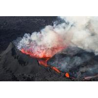 Helicopter Flight from Reykjavik: Volcano Eruption