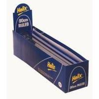 Helix Ruler 30cm/12in S/proof Blu L16025 - 50 Pack