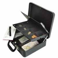 HELIX PETTY CASH BOX ANTHRACITE CM5020