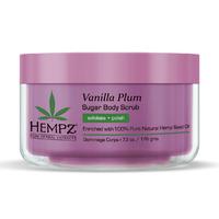 Hempz Vanilla Plum Sugar Herbal Body Scrub 176g