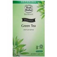 Heath And Heather Organic Green Tea 50bag