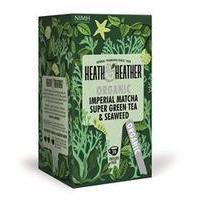 heath and heather org super green tea matcha sw 20bag