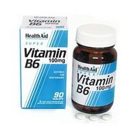 HealthAid Vitamin B6 (Pyridoxine HCl) 10 100 tablet