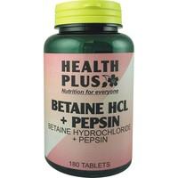 Health Plus Betaine HCL + Pepsin 180 tablet