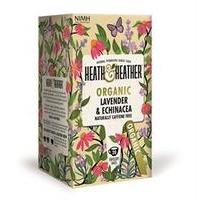 Heath And Heather Organic Lavender & Echinacea 20bag