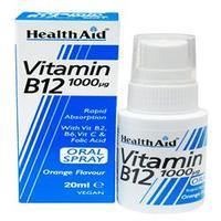 HealthAid Vitamin B12 (Cyanocobalamin) 20ml