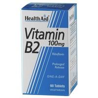 HealthAid Vitamin B2 (Riboflavin) 100mg 60 tablet