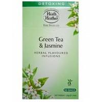 heath and heather green tea jasmine herbal tea 50bag