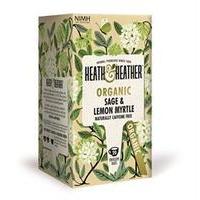 heath and heather organic sage lemon myrtle 20bag