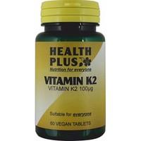 Health Plus Vitamin K2 100ug 60 tablet