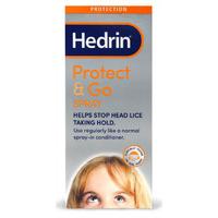 hedrin protect and go conditioning spray 120ml