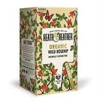 Heath And Heather Organic Wild Rosehip 20bag