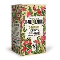 heath and heather organic echinacea cranberry 20bag