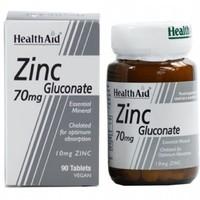 HealthAid Zinc Gluconate 70mg 90 tablet
