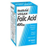 Health Aid Folic Acid 400µg 90 Tablets