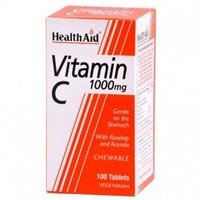 HealthAid Vitamin C 1000mg - Chewable 60 tablet