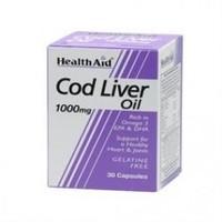 HealthAid Cod Liver Oil 1000mg 30 Vegicaps