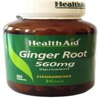 HealthAid Ginger Extract 550mg 60 Tablet