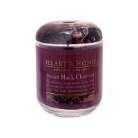 Heart & Home Sweet Black Cherries Large Candle 725g