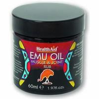 healthaid emu oil muscle joint rub 60ml