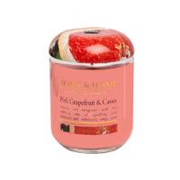 Heart & Home Pink Grapefruit & Cassis Large Candle 725g
