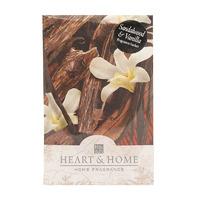Heart & Home Fragrance Sachet Sandalwood & Vanilla 42g