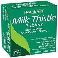 HealthAid Milk Thistle 125mg Blister Pac 30 tablet