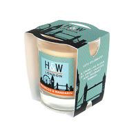 heyland whittle prosseco mandarin candle 170g