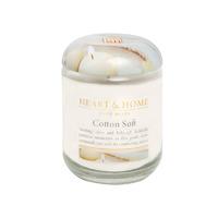 Heart & Home Cotton Soft Large Candle 725g