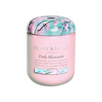 heart home pink blossom large candle 725g